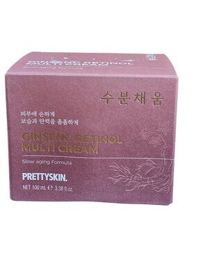 Ginseng Retinol Multi Cream Slow Aging Asian-Korean Effect 100ml By PRETTYSKIN